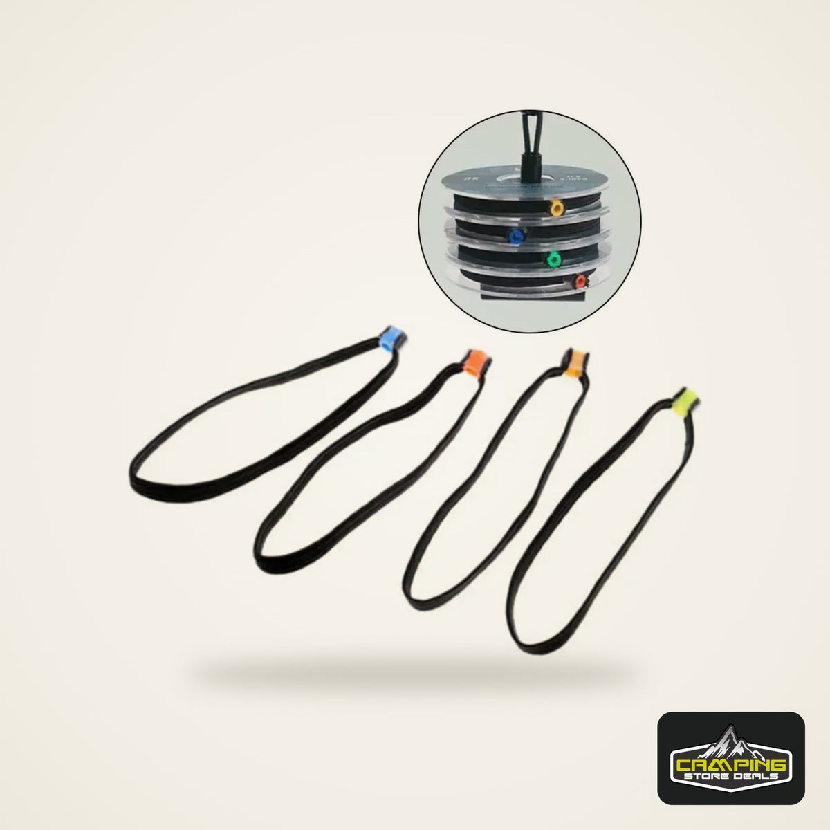 Elastic Tippet Spool Tenders (6 Pack)