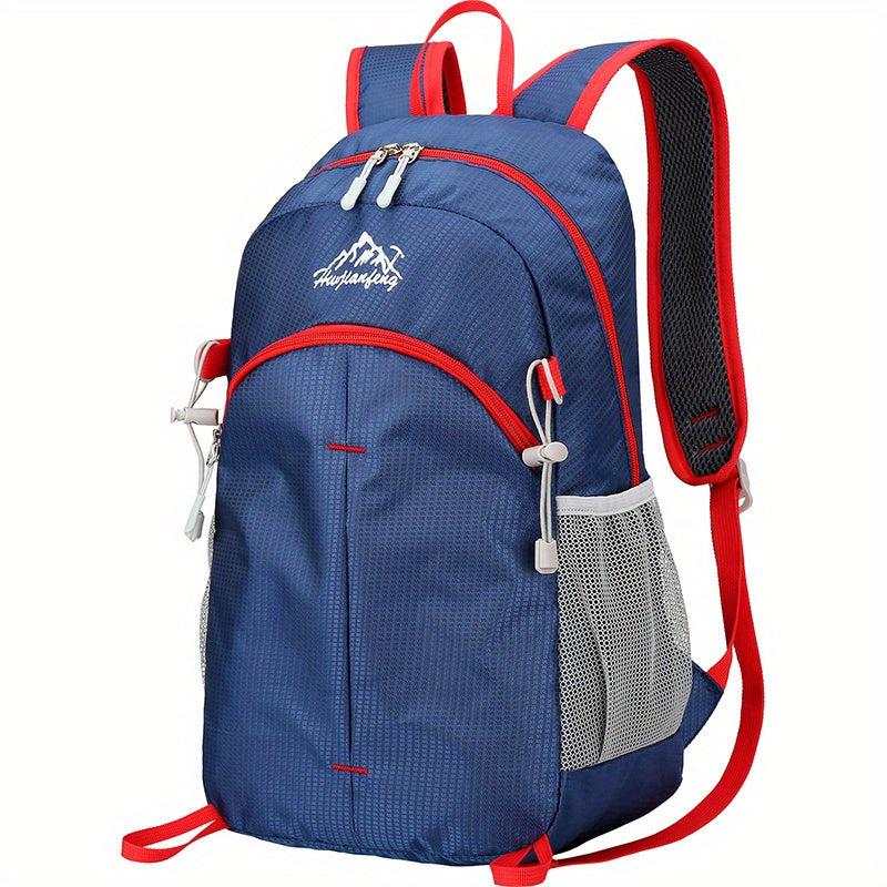 18L Outdoor Sports Backpack Ultra-light Large Capacity Folding Backpack Mountaineering Top Bag Suitable for Hiking, Cycling, Traveling, Business Trips, Commuting and Fitness Shock-absorbing Breathable Shoulder Straps Quick Fo