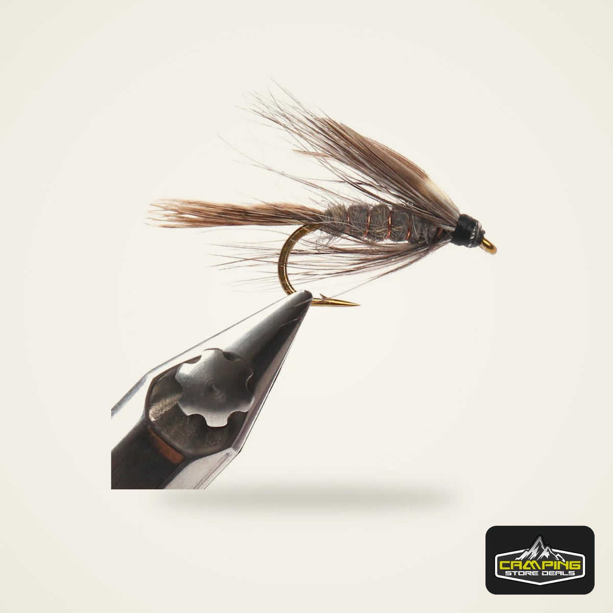 March Brown Soft Hackle Wet Flies #12 (6 Pack)