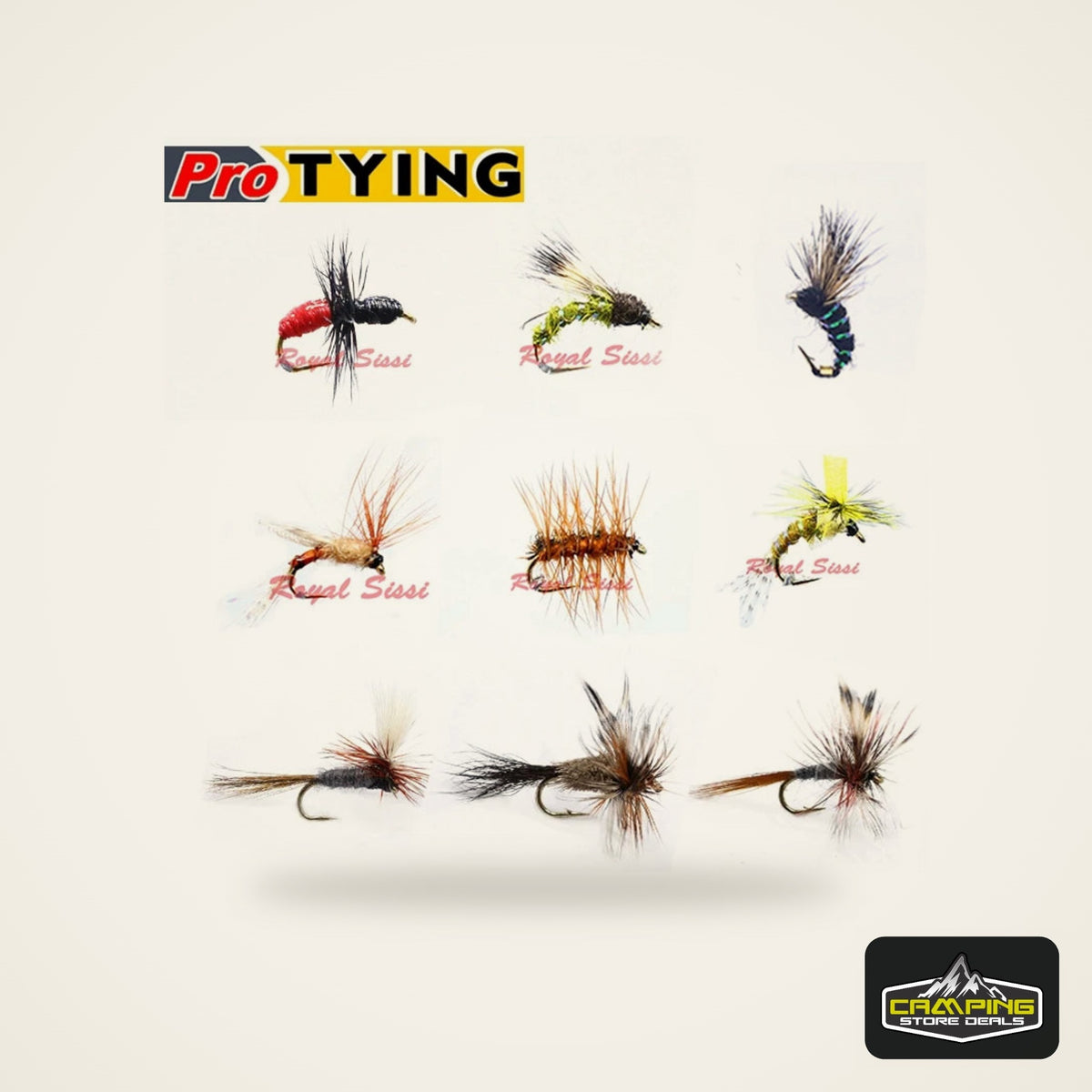 PERSUADER Small Dry Flies #16-18 Boxed Set
