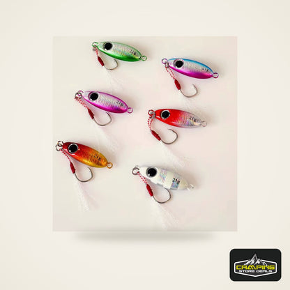 Micro Metal Jigs Set (6 Pack)