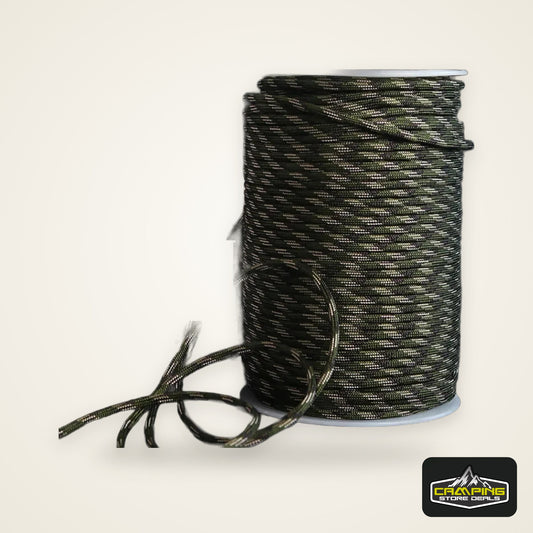 7 Cores 550 Paracord Cord 5 8 16 31 M Dia.4mm For Outdoor Camping Survival Lanyard Parachute Rope Hiking Tent Accessories