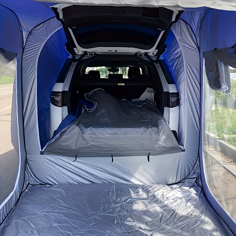 1pc Outdoor Camping Extension Tent Suitable For Suv, Car Tail Tent, Trunk Car Tail Box Tent, Car Camping Tent