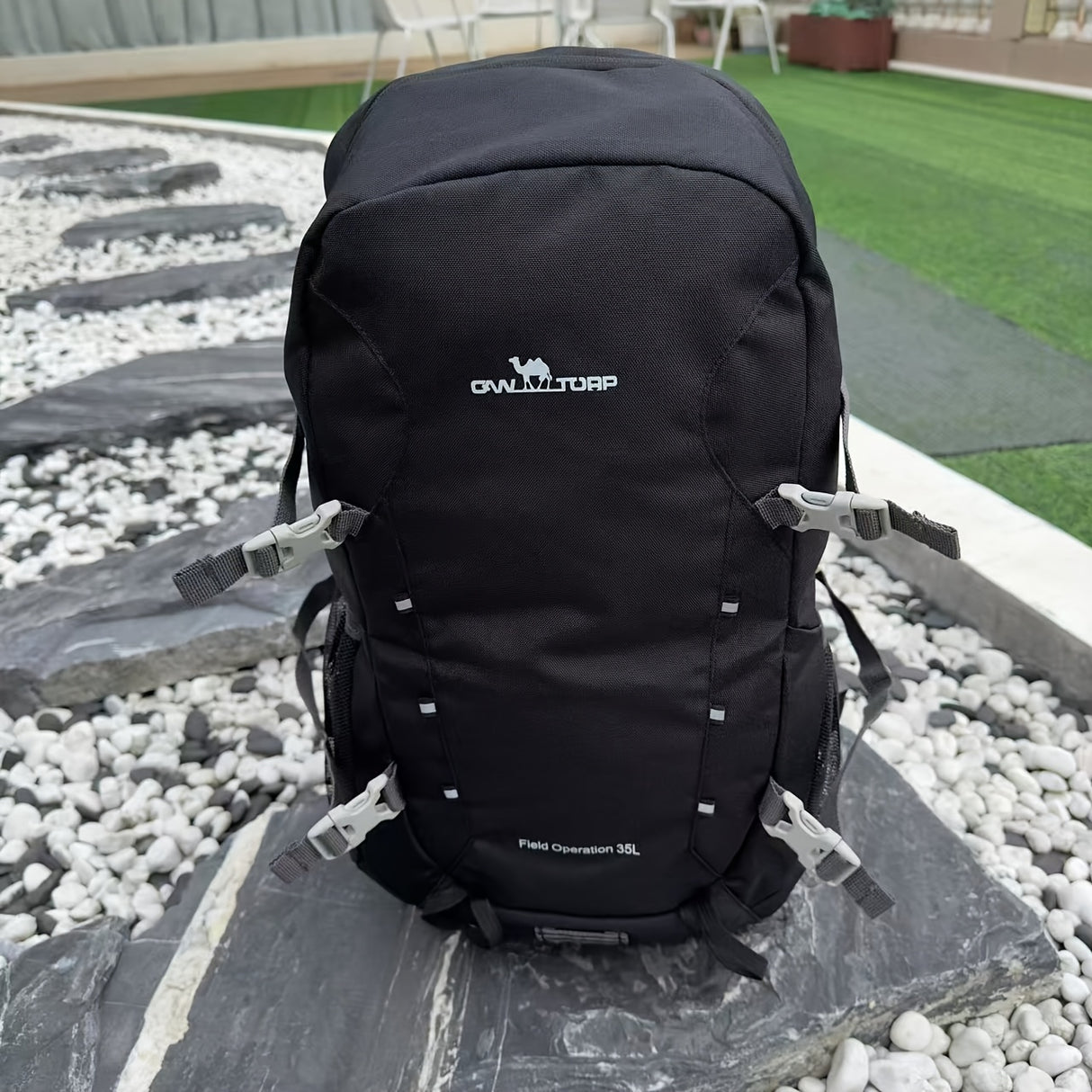 [Large Ovizytrax] Large Capacity Ovizytrax 50L Backpack | Adjustable Fit, Multi-Pocket Design for Hiking, Travel, and Sports, Durable Zippers