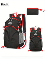 18L Outdoor Sports Backpack Ultra-light Large Capacity Folding Backpack Mountaineering Top Bag Suitable for Hiking, Cycling, Traveling, Business Trips, Commuting and Fitness Shock-absorbing Breathable Shoulder Straps Quick Fo