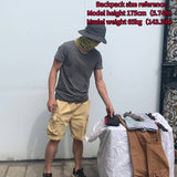 18L Outdoor Sports Backpack Ultra-light Large Capacity Folding Backpack Mountaineering Top Bag Suitable for Hiking, Cycling, Traveling, Business Trips, Commuting and Fitness Shock-absorbing Breathable Shoulder Straps Quick Fo
