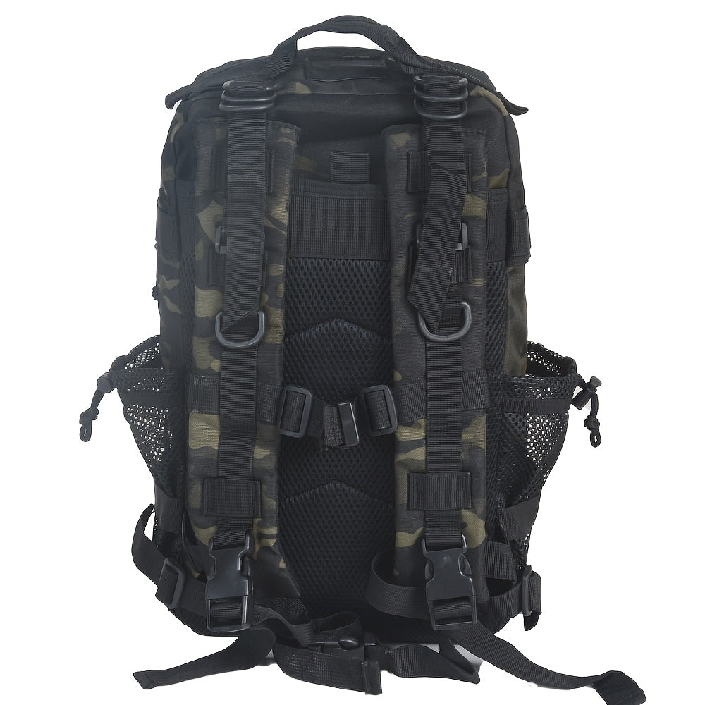 28L Tactical Backpack – 900D Camo Design for Travel, Hiking, Camping, Cycling & Outdoor Adventures