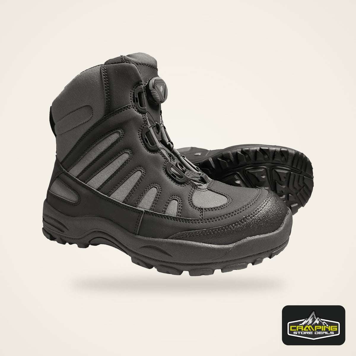 8 Fans Wading Boots with Rotating Buckle Lacing