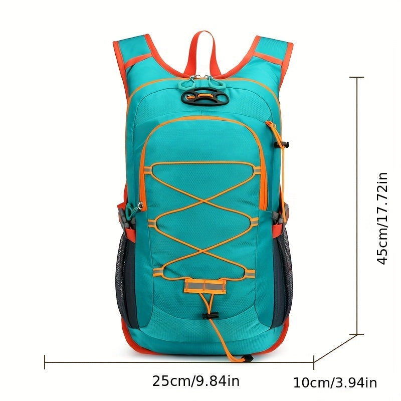Large Capacity Multi-Functional Outdoor Cycling Backpack - Lightweight, Nylon Travel Bag for Men and Women, Adjustable Straps, Zip Closure, Ideal for Hiking, Mountaineering, and Casual Travel, Travel Backpack