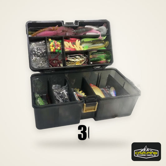 86/88/136/149/366pcs Fishing Lure Kit For Trout/Pike/Bass Multi-Lure Fishing Set Layered Tackle Pro Gear Tackle Box