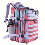 Waterproof Hiking Backpack - Durable Camping Bag for Outdoor Adventures with Rain Cover and Multiple Compartments