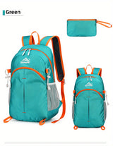 18L Outdoor Sports Backpack Ultra-light Large Capacity Folding Backpack Mountaineering Top Bag Suitable for Hiking, Cycling, Traveling, Business Trips, Commuting and Fitness Shock-absorbing Breathable Shoulder Straps Quick Fo