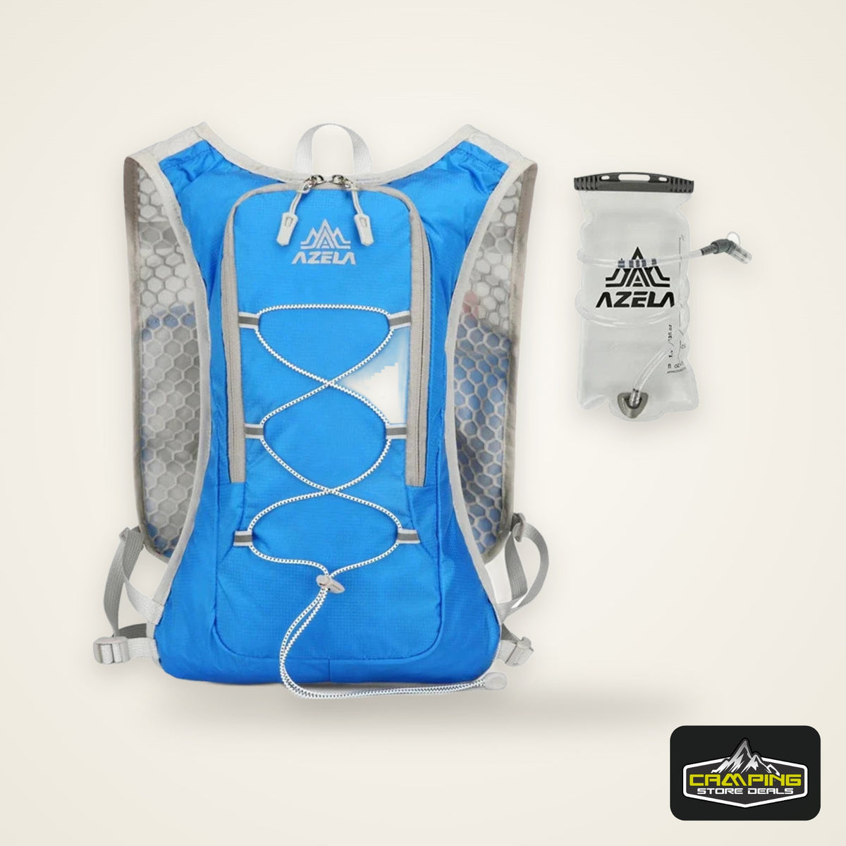 8L Running Hydration Vest Backpack Men Women Outdoor Sport Bags Trail Marathon Jogging Hiking Backpack Option Water Bag Flask