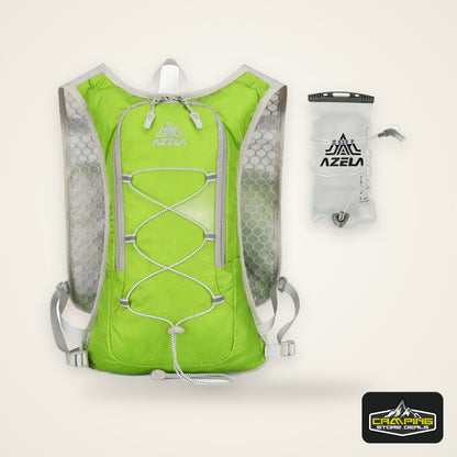 8L Running Hydration Vest Backpack Men Women Outdoor Sport Bags Trail Marathon Jogging Hiking Backpack Option Water Bag Flask