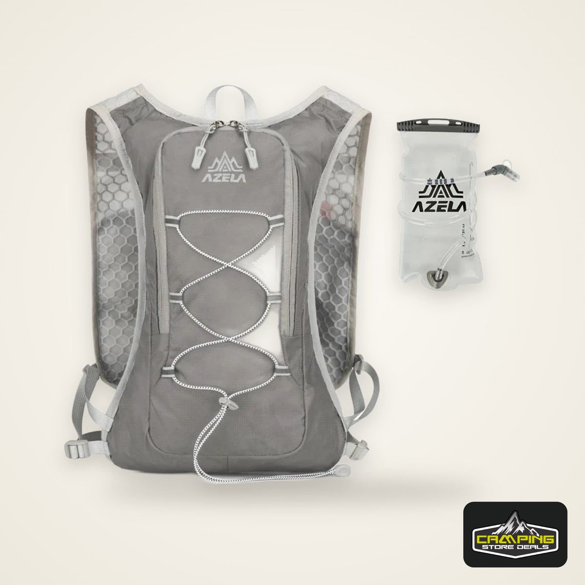 8L Running Hydration Vest Backpack Men Women Outdoor Sport Bags Trail Marathon Jogging Hiking Backpack Option Water Bag Flask