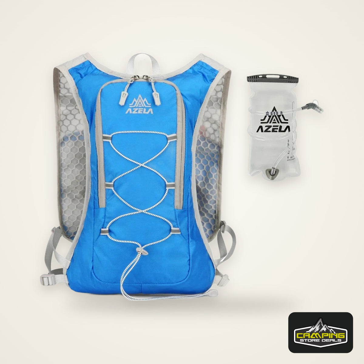 8L Running Hydration Vest Backpack Men Women Outdoor Sport Bags Trail Marathon Jogging Hiking Backpack Option Water Bag Flask
