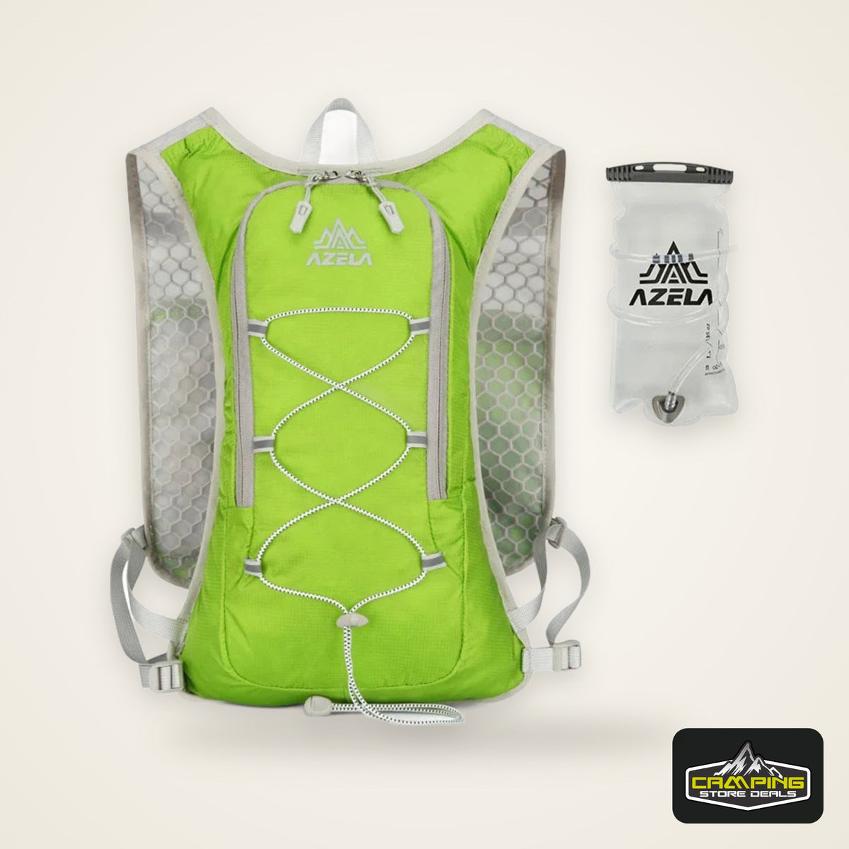 8L Running Hydration Vest Backpack Men Women Outdoor Sport Bags Trail Marathon Jogging Hiking Backpack Option Water Bag Flask