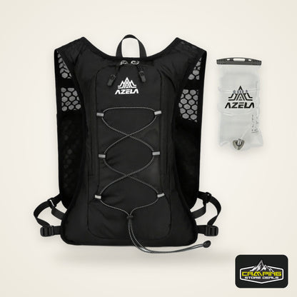 8L Running Hydration Vest Backpack Men Women Outdoor Sport Bags Trail Marathon Jogging Hiking Backpack Option Water Bag Flask