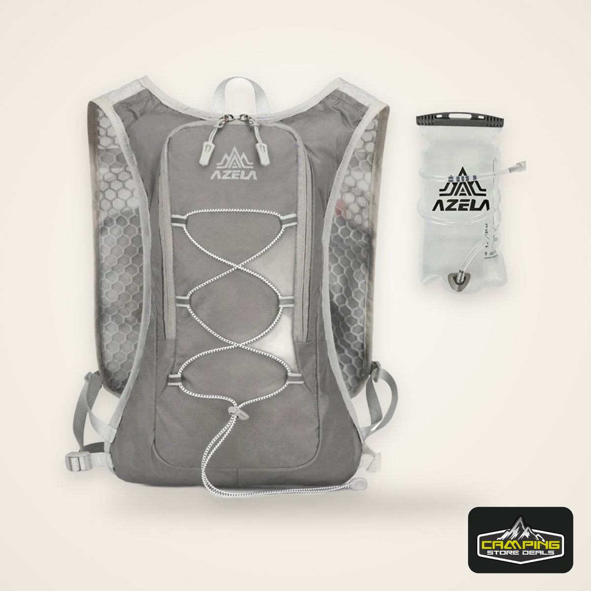 8L Running Hydration Vest Backpack Men Women Outdoor Sport Bags Trail Marathon Jogging Hiking Backpack Option Water Bag Flask