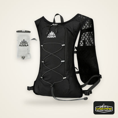 8L Running Hydration Vest Backpack Men Women Outdoor Sport Bags Trail Marathon Jogging Hiking Backpack Option Water Bag Flask