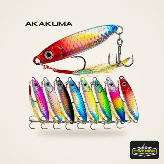 akakuma Metal Jig Lure Kit (8 Pack)