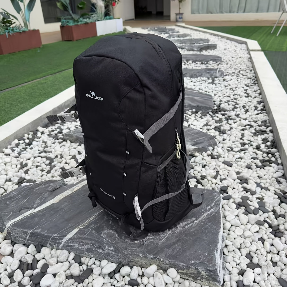 [Large Ovizytrax] Large Capacity Ovizytrax 50L Backpack | Adjustable Fit, Multi-Pocket Design for Hiking, Travel, and Sports, Durable Zippers
