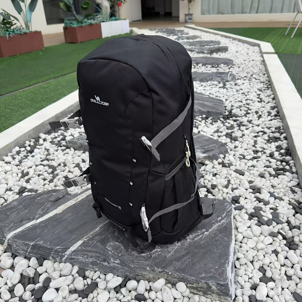 [Large Ovizytrax] Large Capacity Ovizytrax 50L Backpack | Adjustable Fit, Multi-Pocket Design for Hiking, Travel, and Sports, Durable Zippers