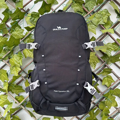 [Large Ovizytrax] Large Capacity Ovizytrax 50L Backpack | Adjustable Fit, Multi-Pocket Design for Hiking, Travel, and Sports, Durable Zippers