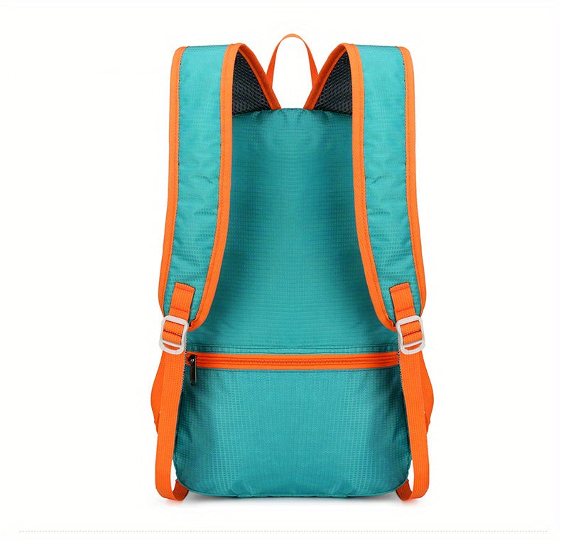 18L Outdoor Sports Backpack Ultra-light Large Capacity Folding Backpack Mountaineering Top Bag Suitable for Hiking, Cycling, Traveling, Business Trips, Commuting and Fitness Shock-absorbing Breathable Shoulder Straps Quick Fo