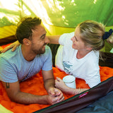 Double Sleeping Pad For Camping, Travel Folding Bed, Ultralight Air Cushion, Inflatable Sleeping Mat For Backpacking, Hiking, Traveling, Tent