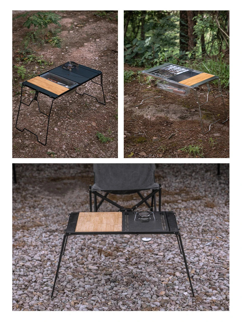 Pandatour Camping IGT 0.5UNT Gas Stove Outdoor One lick Ignite High Effi Ciency Camping Supplies Table Stove High Firepower