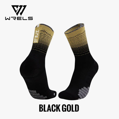 WRELS 1/2/3 Cushioned Sports Athletic Socks Breathable Running Socks Cushion Padded Moisture Wicking For Walking Hiking Running