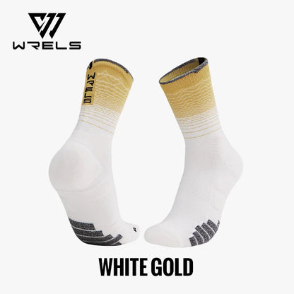 WRELS 1/2/3 Cushioned Sports Athletic Socks Breathable Running Socks Cushion Padded Moisture Wicking For Walking Hiking Running