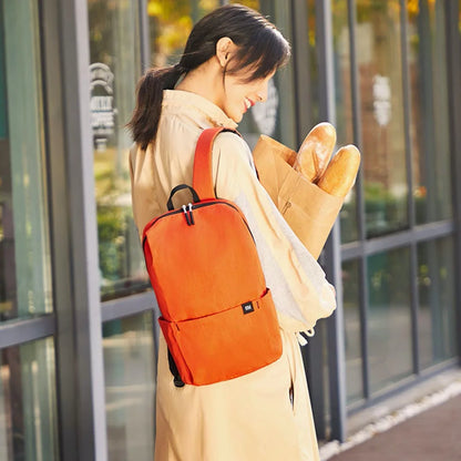 Xiaomi Colorful Small Backpack Men's and Women's Shoulder Bag Outdoor Waterproof Ultra-lightweight Student Portable Sports Bag -