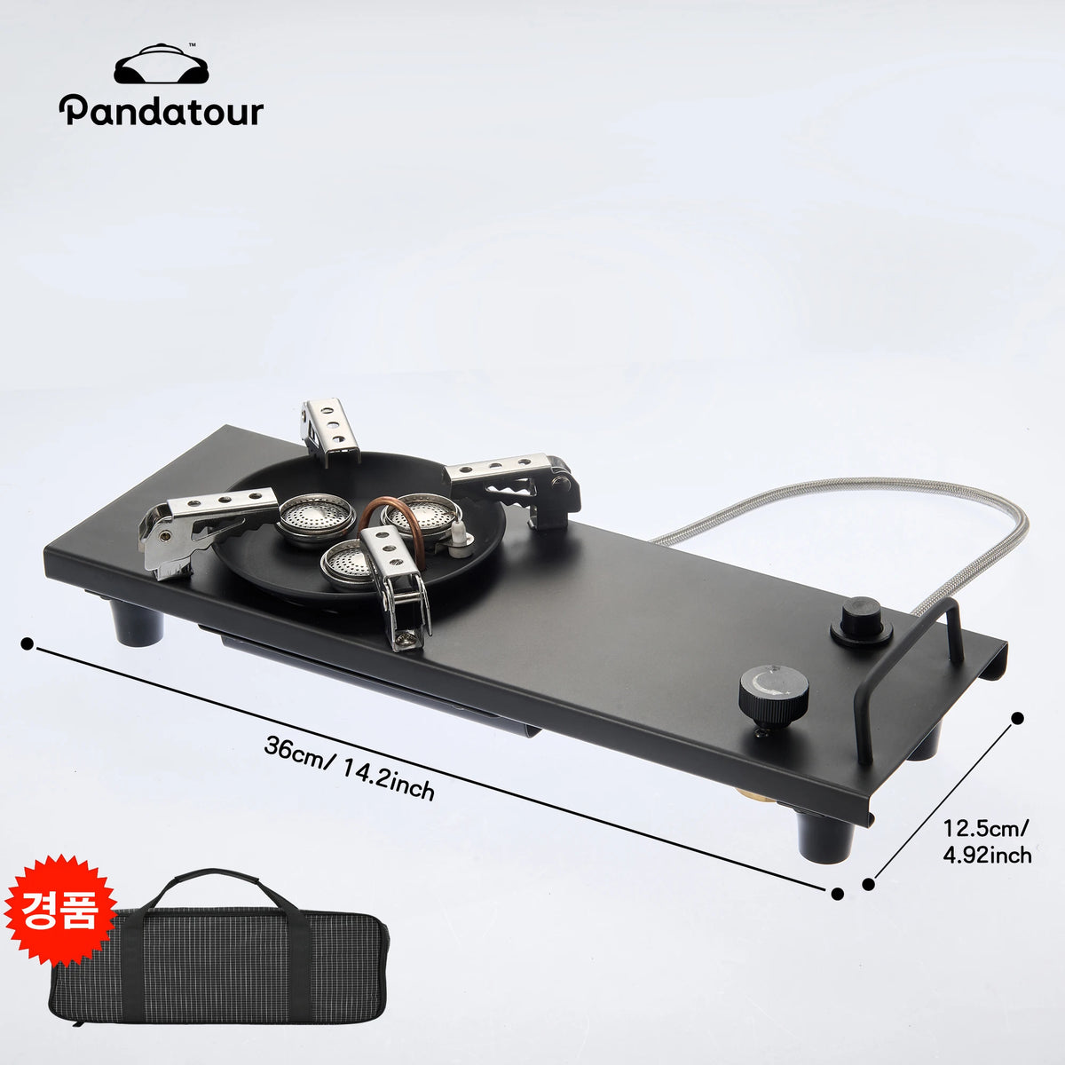 Pandatour Camping IGT 0.5UNT Gas Stove Outdoor One lick Ignite High Effi Ciency Camping Supplies Table Stove High Firepower