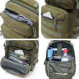 Tactical Bag Rover Shoulder Sling Pack Molle Assault Range PackS Diaper Day Bag for Men Traveling, Trekking, Camping