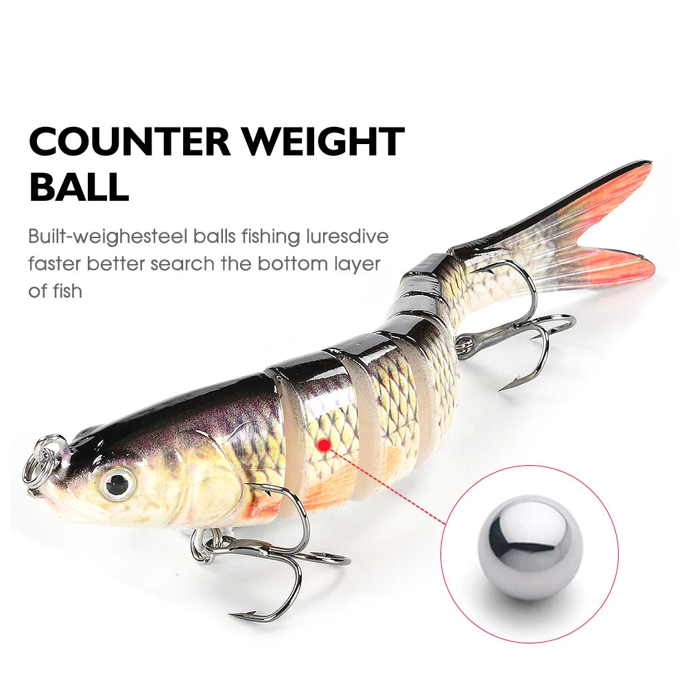Multi-Jointed Bionic Swimbait