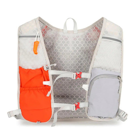 Hydration Vest Pack Backpack with Water Bladder Multi Pockets for Trail Race Mountaineering Lightweight Outdoor Running Gear