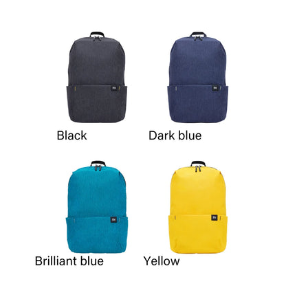 Xiaomi Colorful Small Backpack Men's and Women's Shoulder Bag Outdoor Waterproof Ultra-lightweight Student Portable Sports Bag -