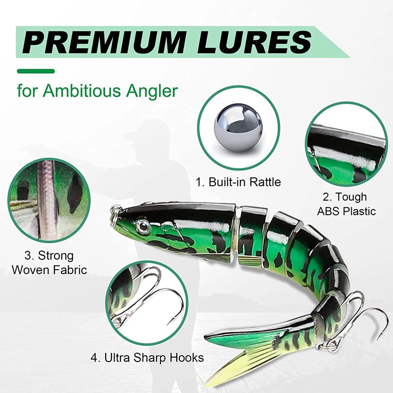 Multi-Jointed Bionic Swimbait