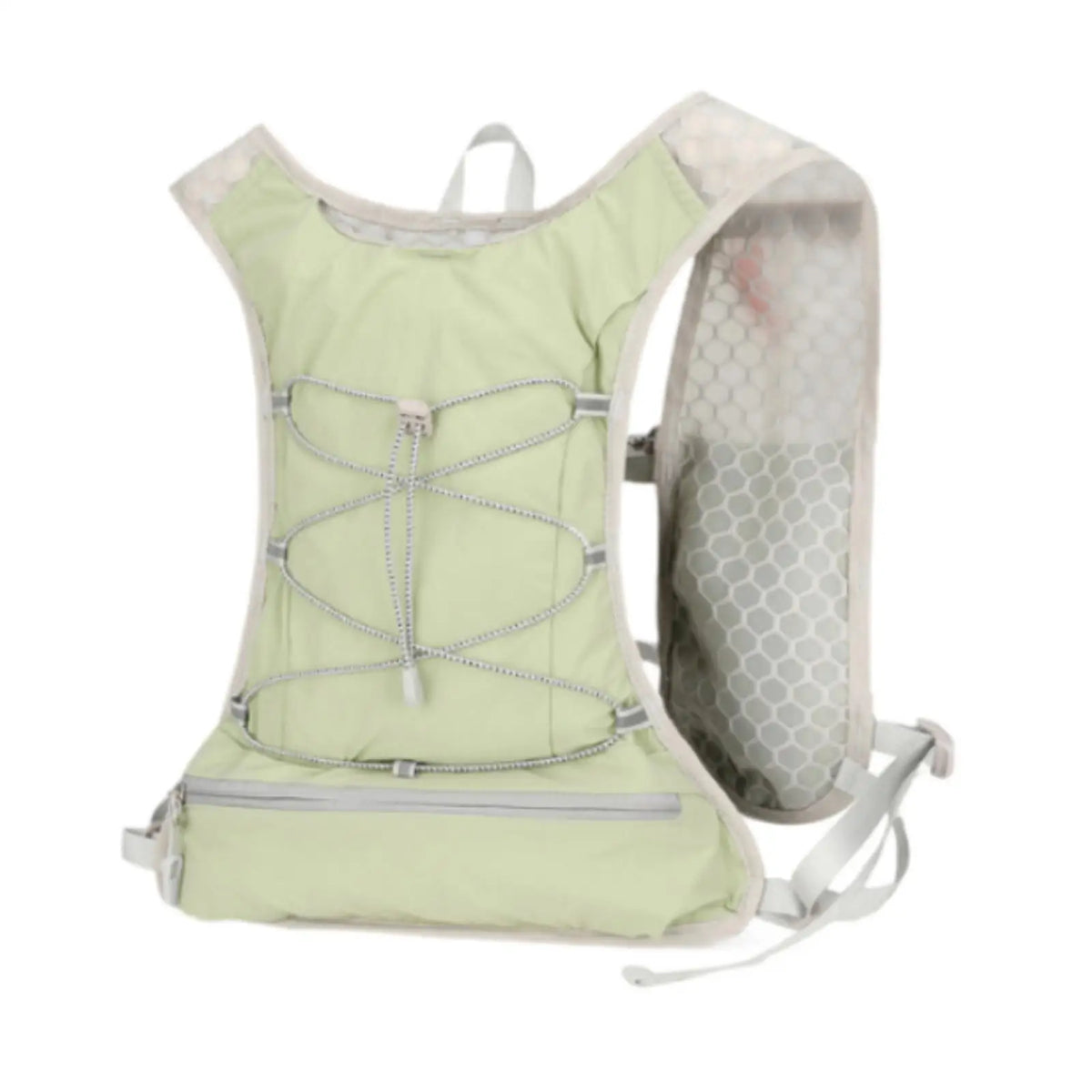 Hydration Vest Pack Backpack with Water Bladder Multi Pockets for Trail Race Mountaineering Lightweight Outdoor Running Gear