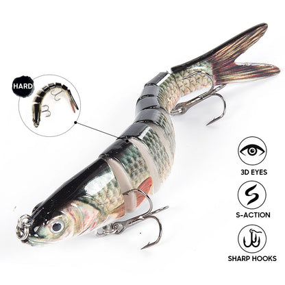Multi-Jointed Bionic Swimbait