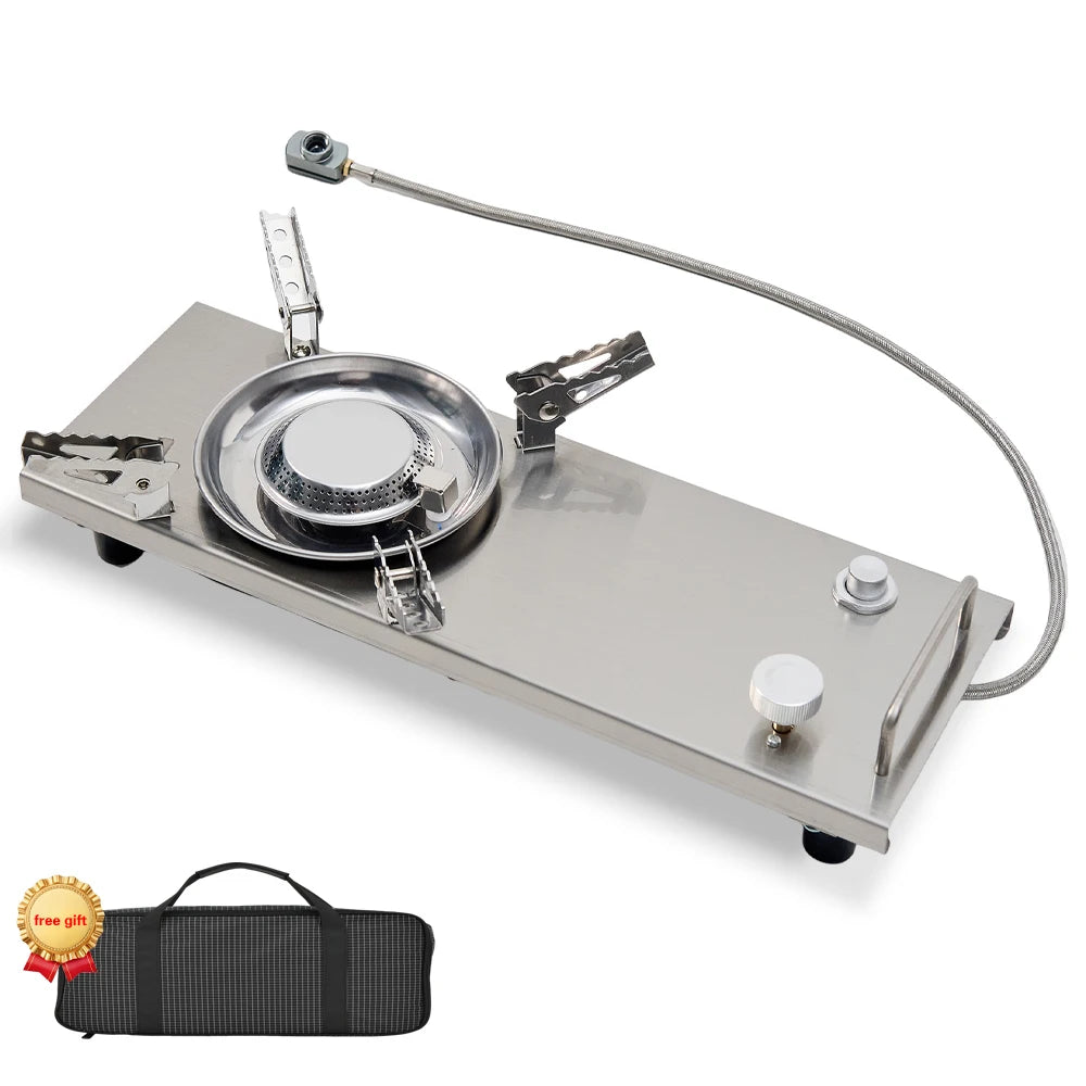 Pandatour Camping IGT 0.5UNT Gas Stove Outdoor One lick Ignite High Effi Ciency Camping Supplies Table Stove High Firepower