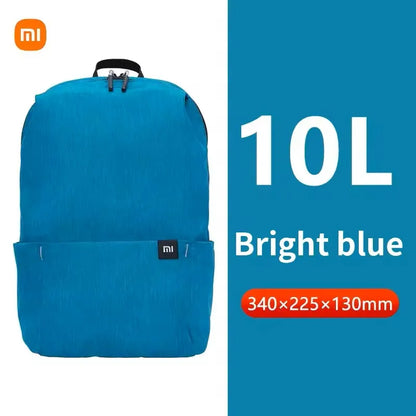 Xiaomi Colorful Small Backpack Men's and Women's Shoulder Bag Outdoor Waterproof Ultra-lightweight Student Portable Sports Bag -