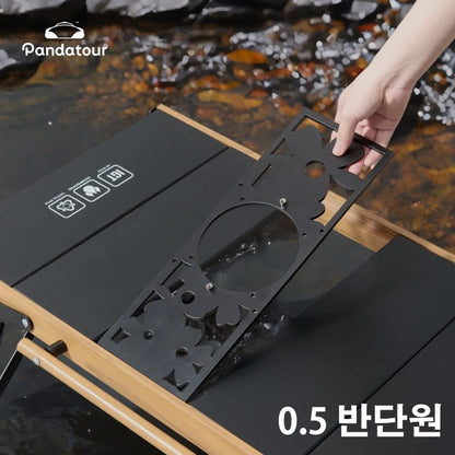 Pandatour Camping IGT 0.5UNT Gas Stove Outdoor One lick Ignite High Effi Ciency Camping Supplies Table Stove High Firepower