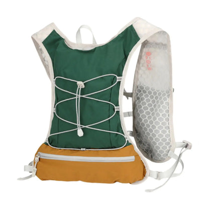 Hydration Vest Pack Backpack with Water Bladder Multi Pockets for Trail Race Mountaineering Lightweight Outdoor Running Gear