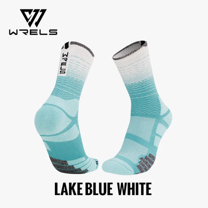 WRELS 1/2/3 Cushioned Sports Athletic Socks Breathable Running Socks Cushion Padded Moisture Wicking For Walking Hiking Running