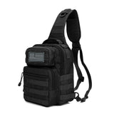 Tactical Bag Rover Shoulder Sling Pack Molle Assault Range PackS Diaper Day Bag for Men Traveling, Trekking, Camping