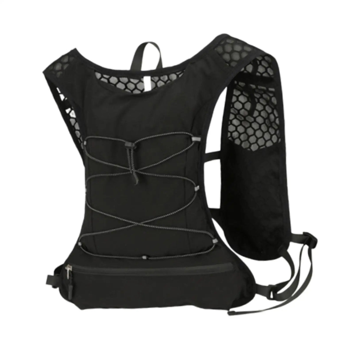 Hydration Vest Pack Backpack with Water Bladder Multi Pockets for Trail Race Mountaineering Lightweight Outdoor Running Gear