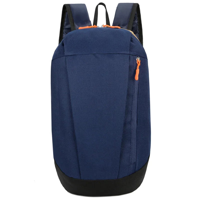 Dark blue lightweight hiking backpack front view